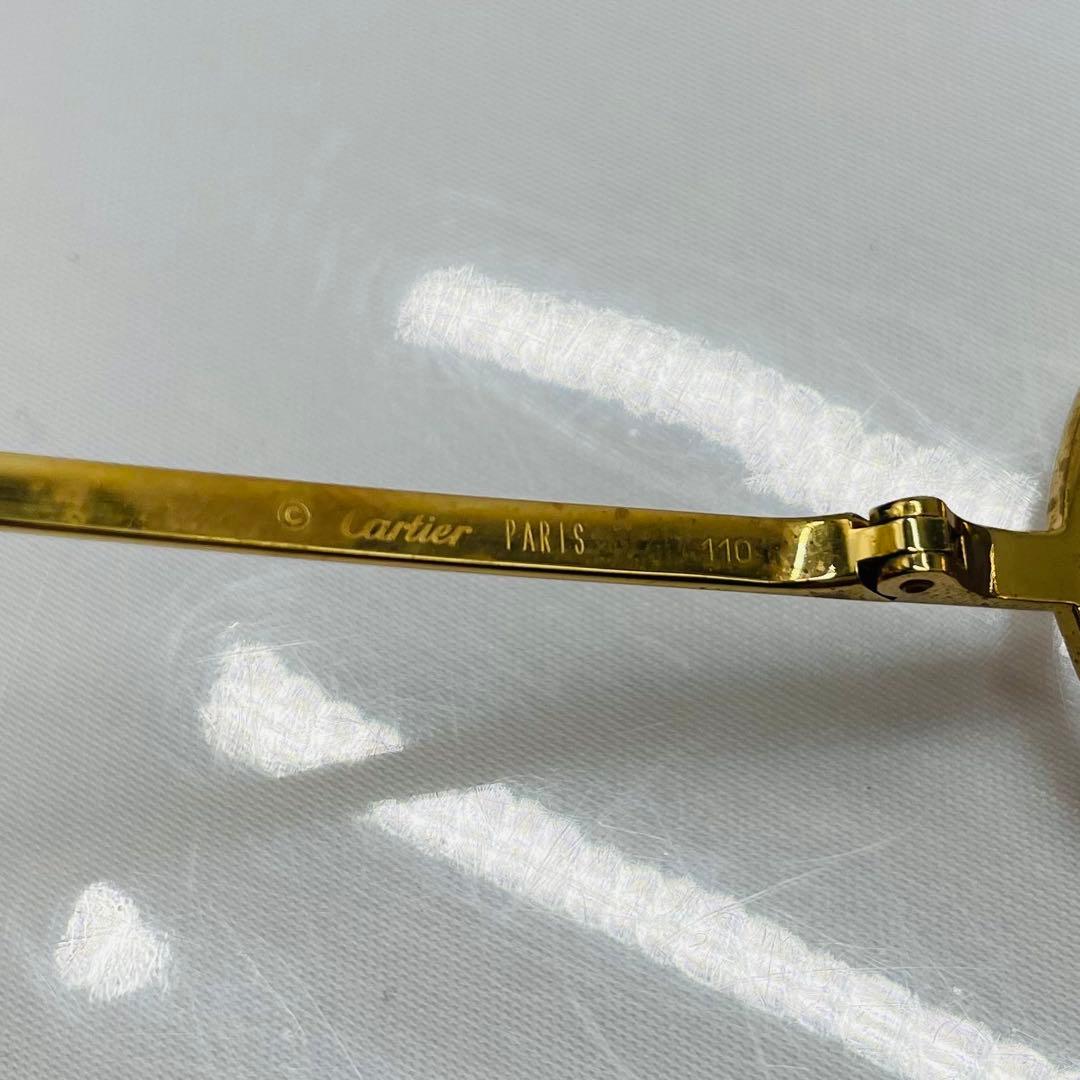 【kk/12.30】カルティエ 南青山店オープン記念 モデルリムレス サングラス