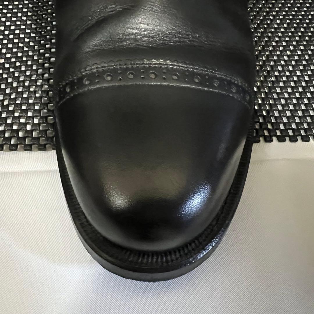 超美品 定番品 REGAL 内羽根 ストレートチップ JH22 黒 25.5cm