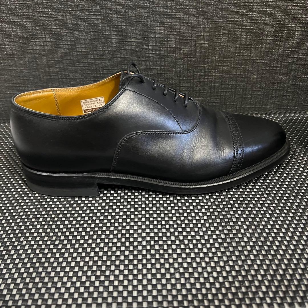 超美品 定番品 REGAL 内羽根 ストレートチップ JH22 黒 25.5cm