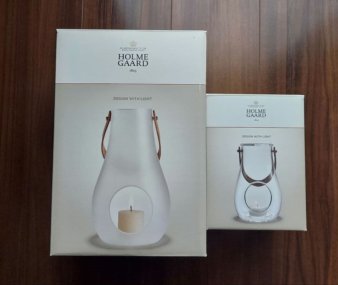 HOLMGAARD ホルムガード キャンドルホルダーランタン クリア フロスト