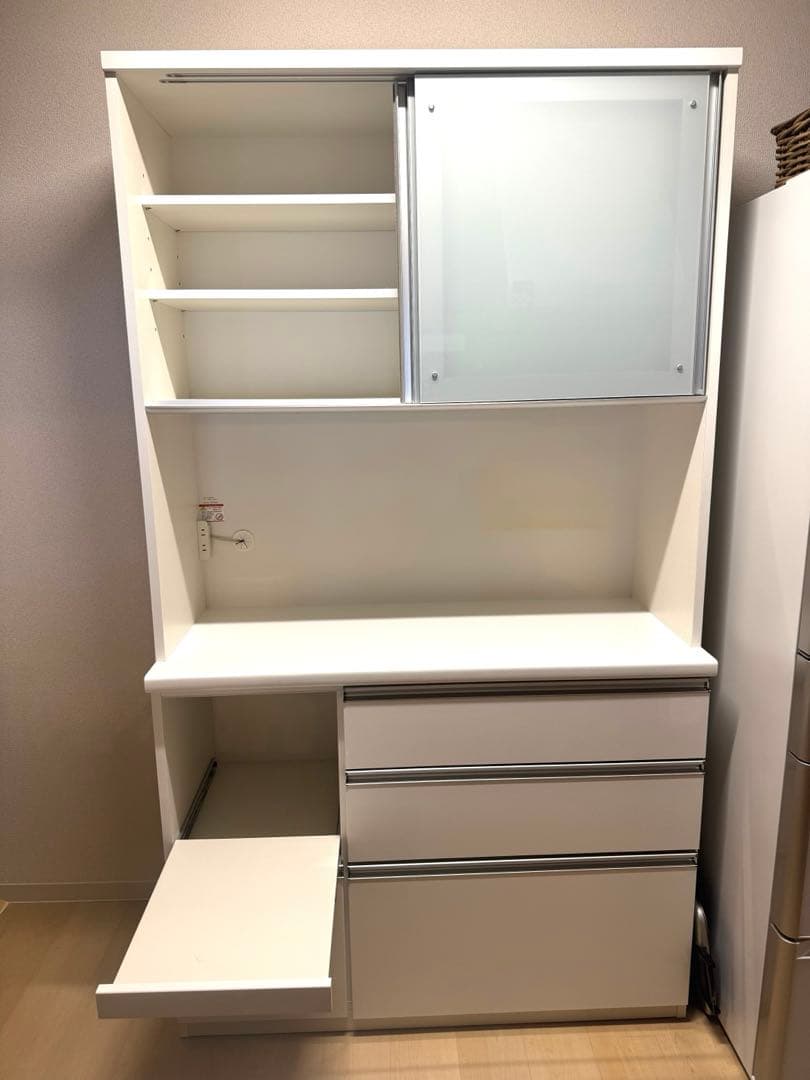 値下げ☆定価10万円　松田家具　120センチ　食器棚