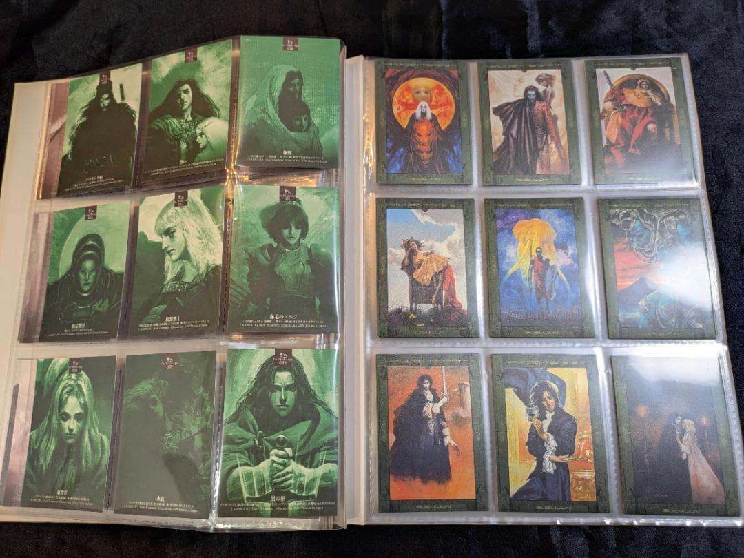 末弥純　神威2 Dark Testament　イラストレーションカード　180枚