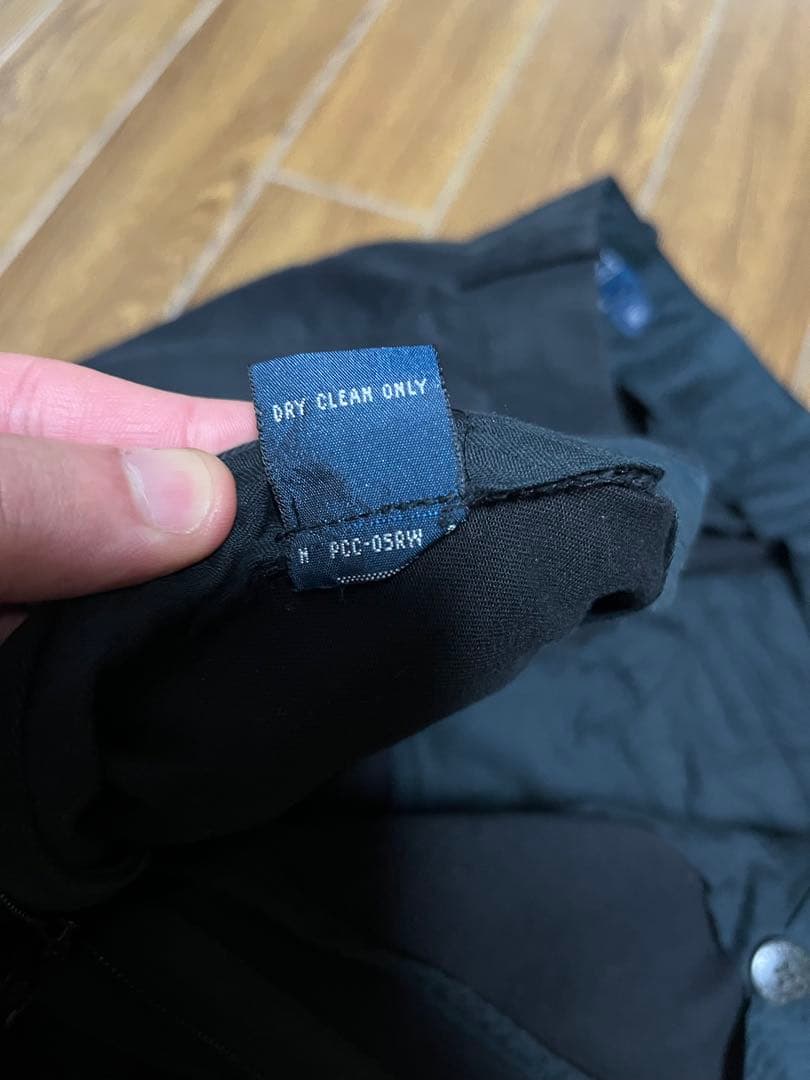 【極美品】ポロチノ Fabric from Italy 黒 W36