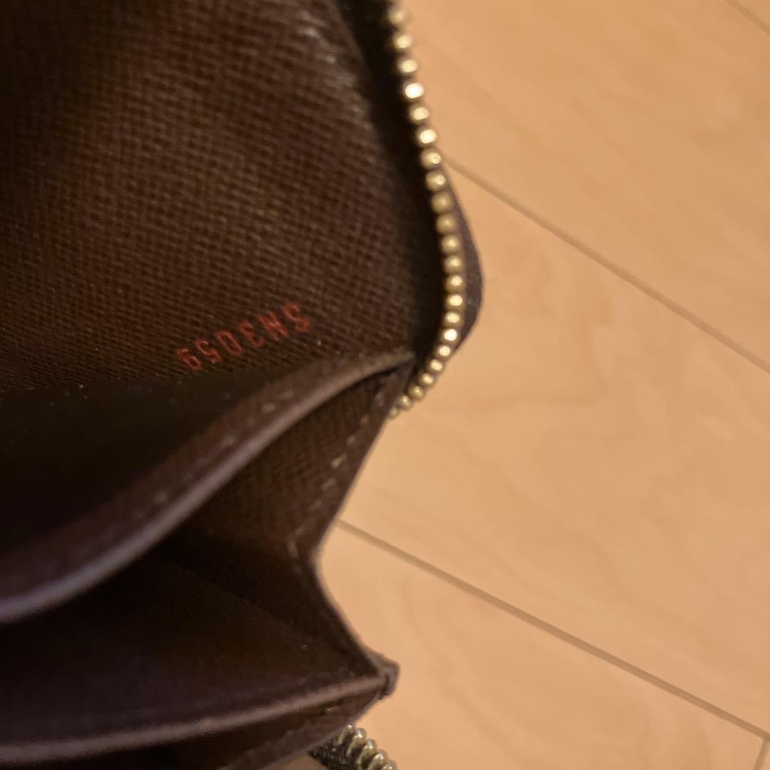 ルイヴィトン ジッピーウォレット ケース ダミエ