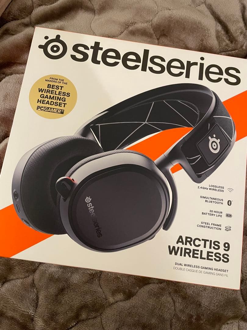 ほぼ未使用SteelSeries Arctis 9 Wirelessヘッドセット