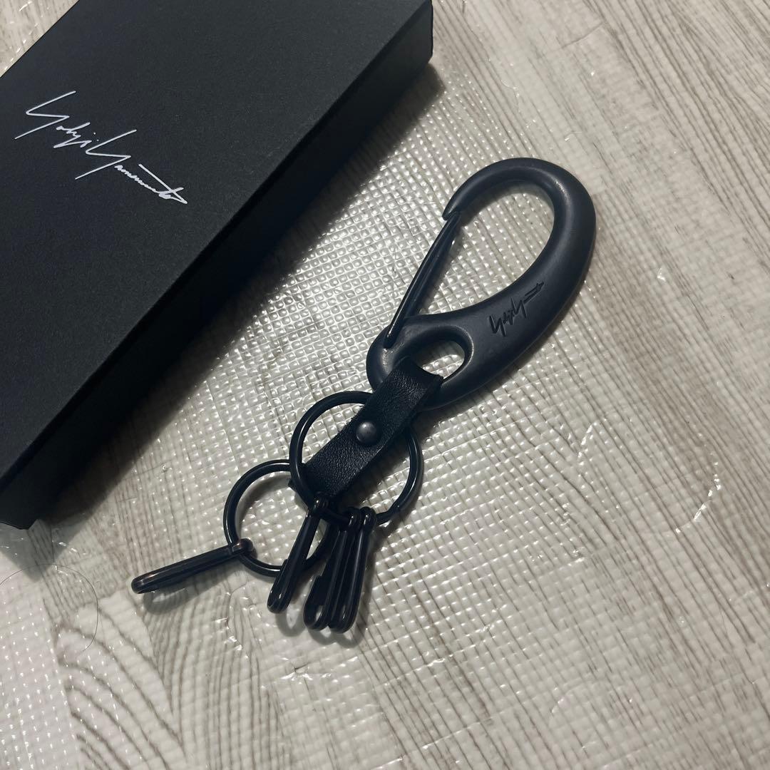 ヨウジヤマモト　カラビナ　キーリング　箱付　yohji yamamoto