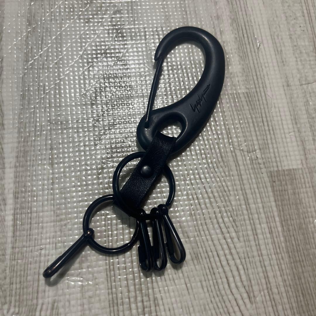 ヨウジヤマモト　カラビナ　キーリング　箱付　yohji yamamoto