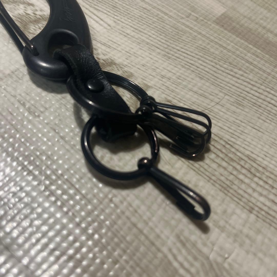 ヨウジヤマモト　カラビナ　キーリング　箱付　yohji yamamoto