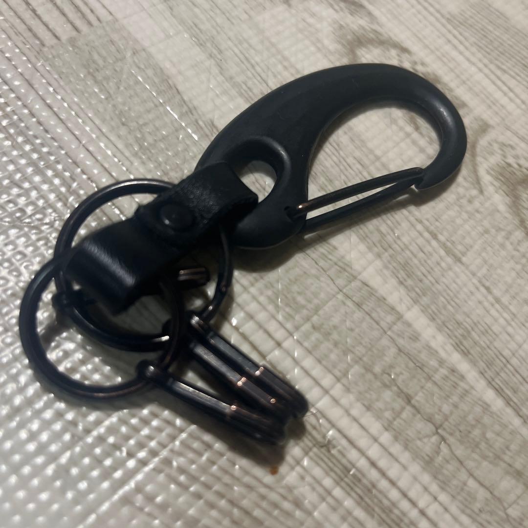 ヨウジヤマモト　カラビナ　キーリング　箱付　yohji yamamoto