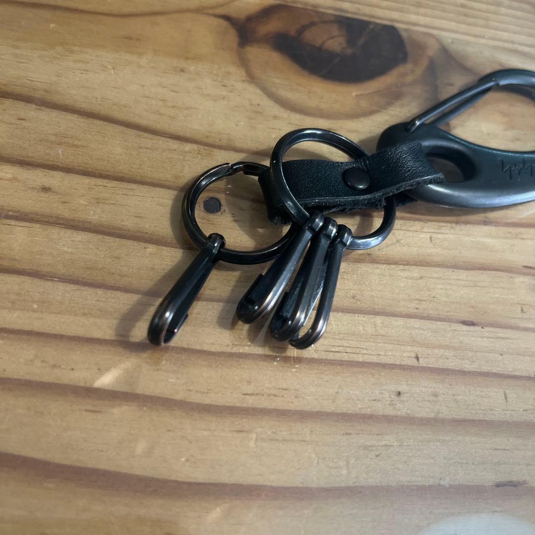 ヨウジヤマモト　カラビナ　キーリング　箱付　yohji yamamoto