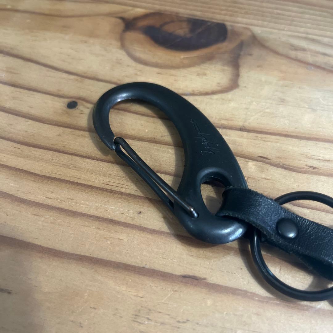 ヨウジヤマモト　カラビナ　キーリング　箱付　yohji yamamoto