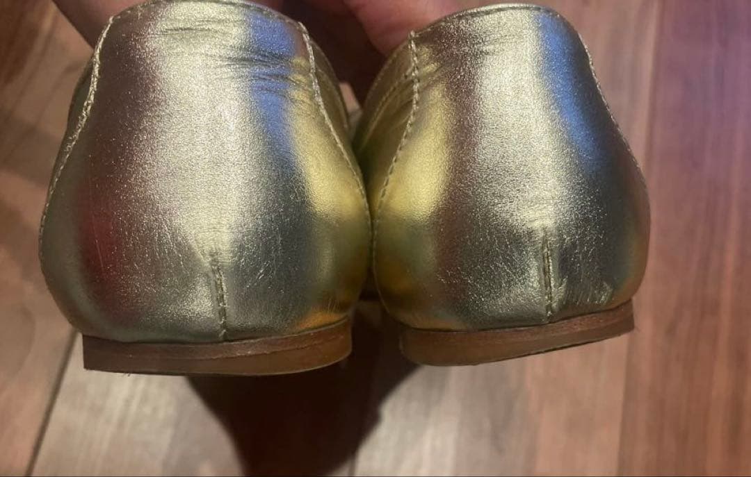 ロンハーマン別注 TOD'S ローファー　　38 1/2 ゴールド