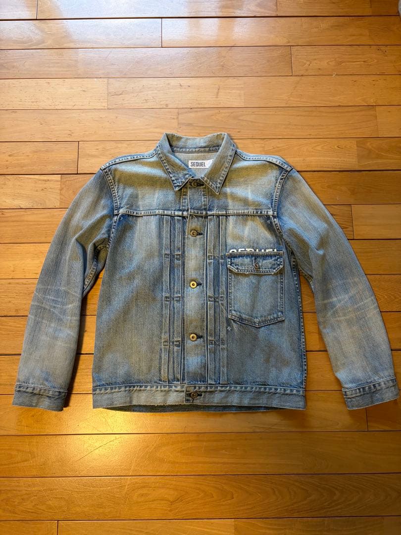 sequel デニムジャケット　シークエル　藤原ヒロシ着用