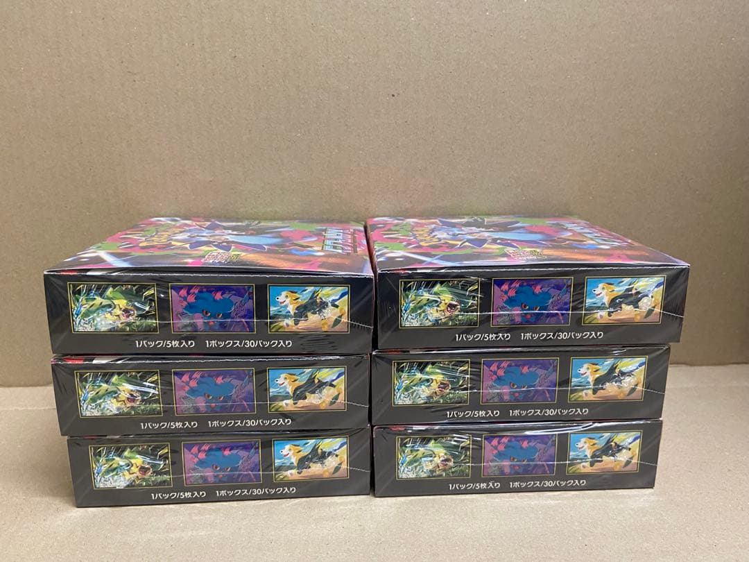 ポケモンカード ポケカ インフェルノＸ　拡張パック ６箱