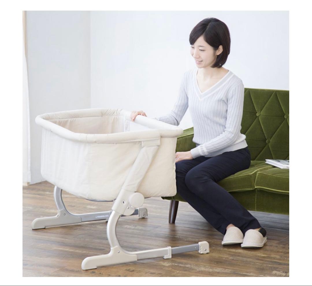 ★美品★ KATOJI ベッドサイドベッド Soine ベージュ