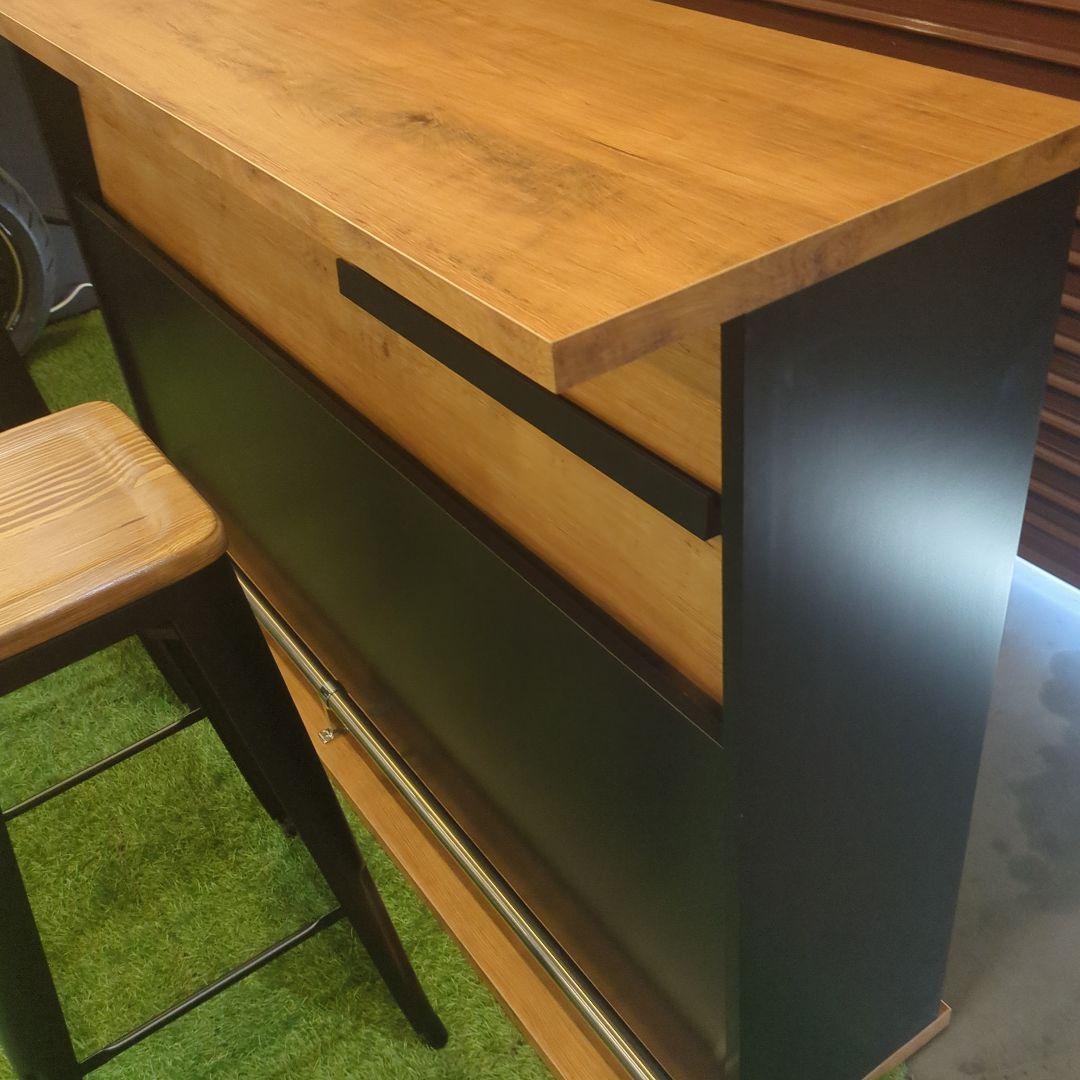 【美品】バーカウンター&チェアセット