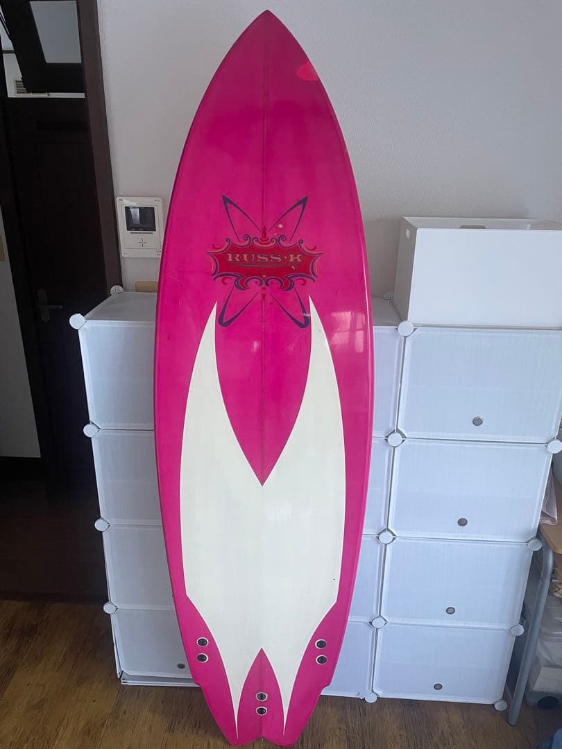 週末値下げ　RUSS-K サーフボード　手渡し
