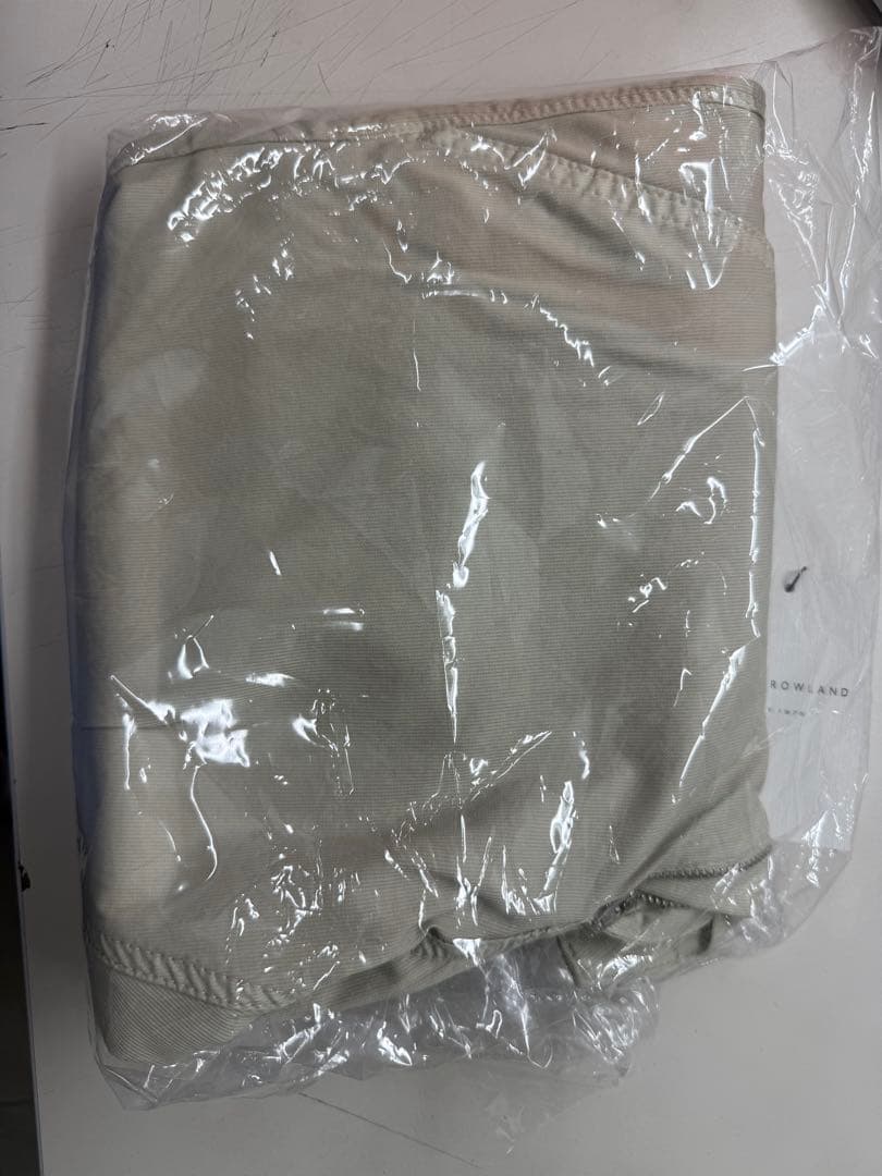 【新品】PTトリノ　トゥモローランド別注GRUNGE カラーデニム　ベージュ32