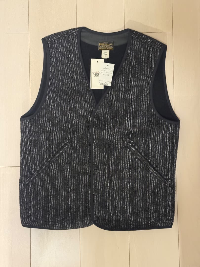 RRL ウールコットン ベスト サイズS