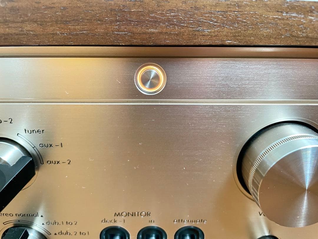 値下 極上品ヴィンテージ LUXMAN L-504 ラックスマンプリメインアンプ