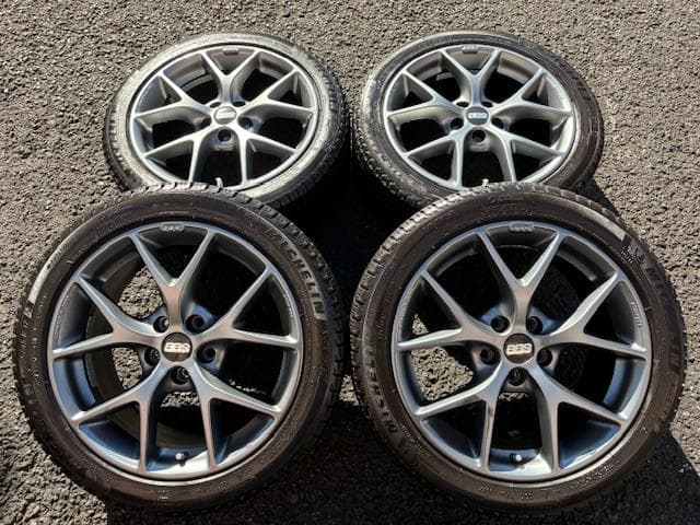 プジョー 308、ボルボに！スタッドレスセット BBS SR SR007