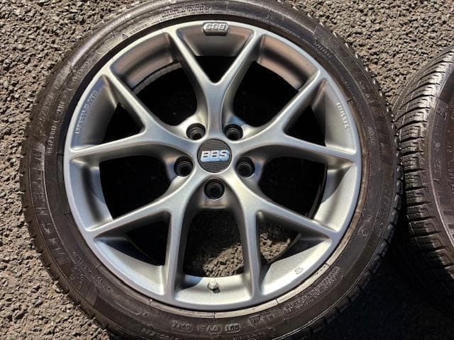 プジョー 308、ボルボに！スタッドレスセット BBS SR SR007