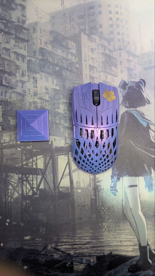 PWNAGE Trinity CF 紫色 ワイヤレスマウス　nacho