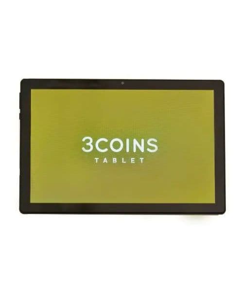 専用タブレットケース(ホワイト)セット！3coins 10.1インチタブレット