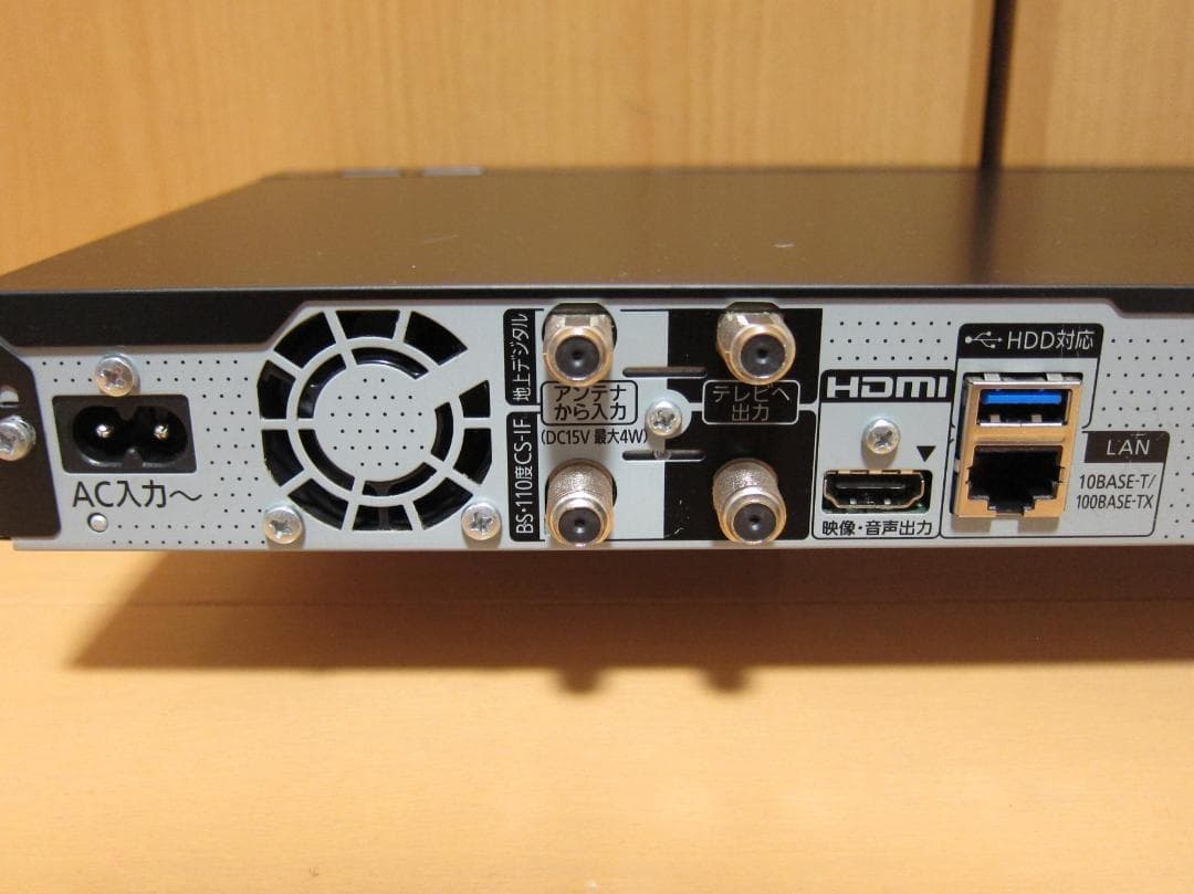 新品HDD500GBへ交換！Panasonic ディーガ DMR-BRW550