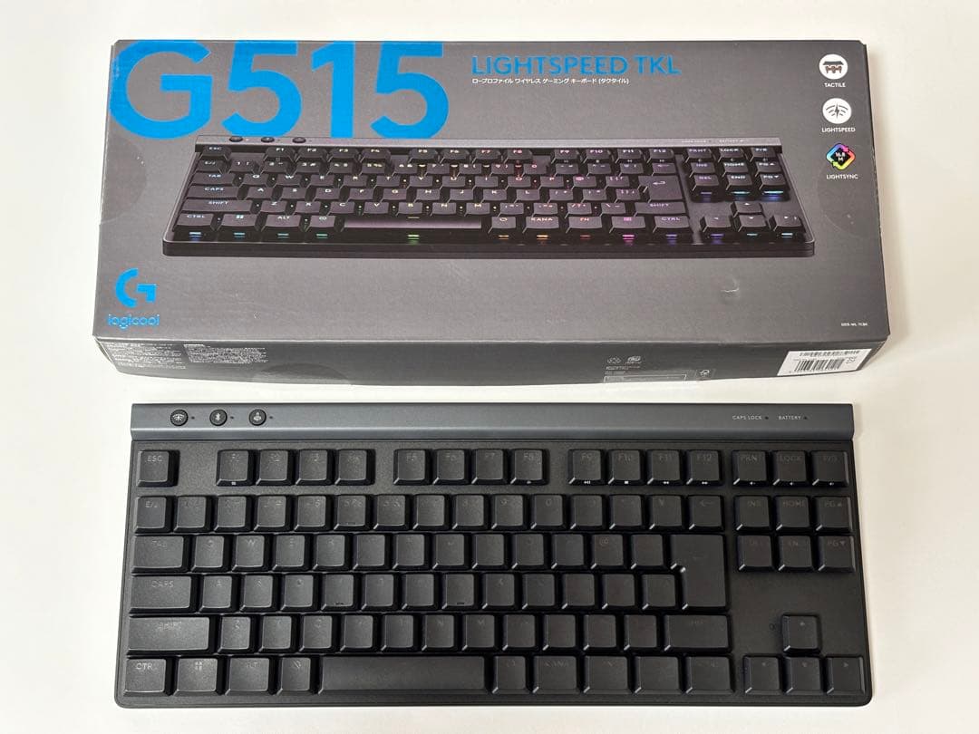 G515 LIGHTSPEED TKL ゲーミングキーボード