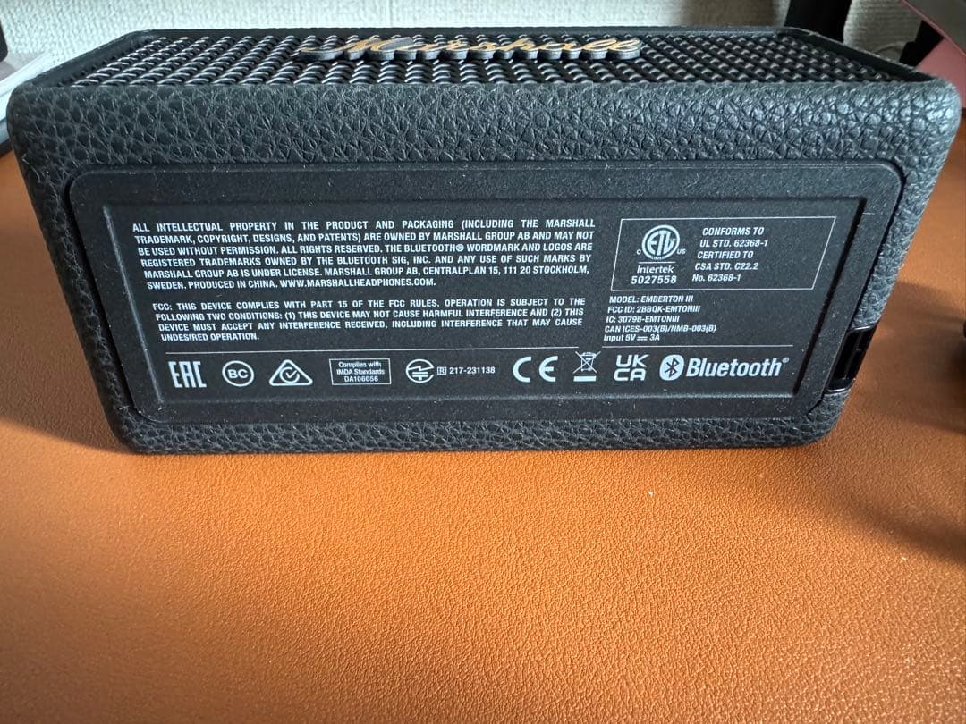美品　Marshall EMBERTON Ⅲ