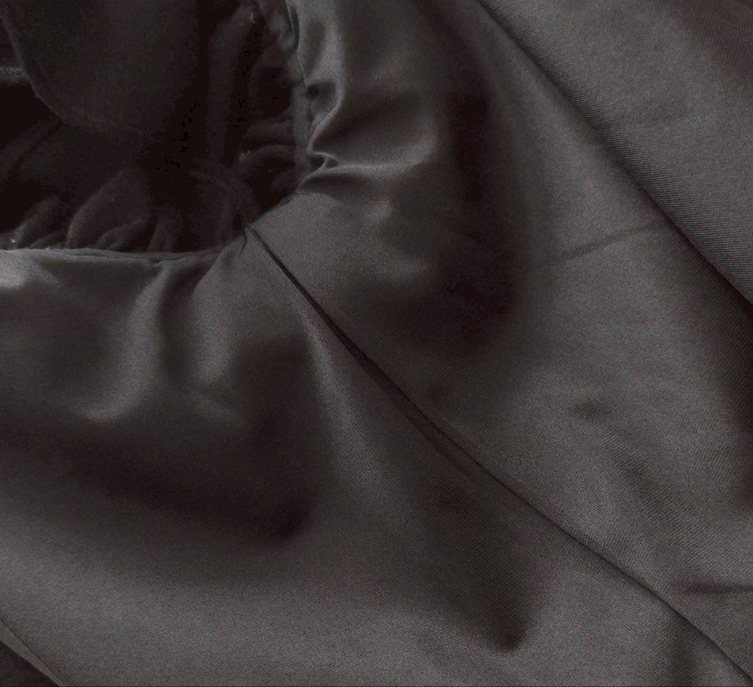 hue day to evening FRILL SLEEVE GILET ジレ