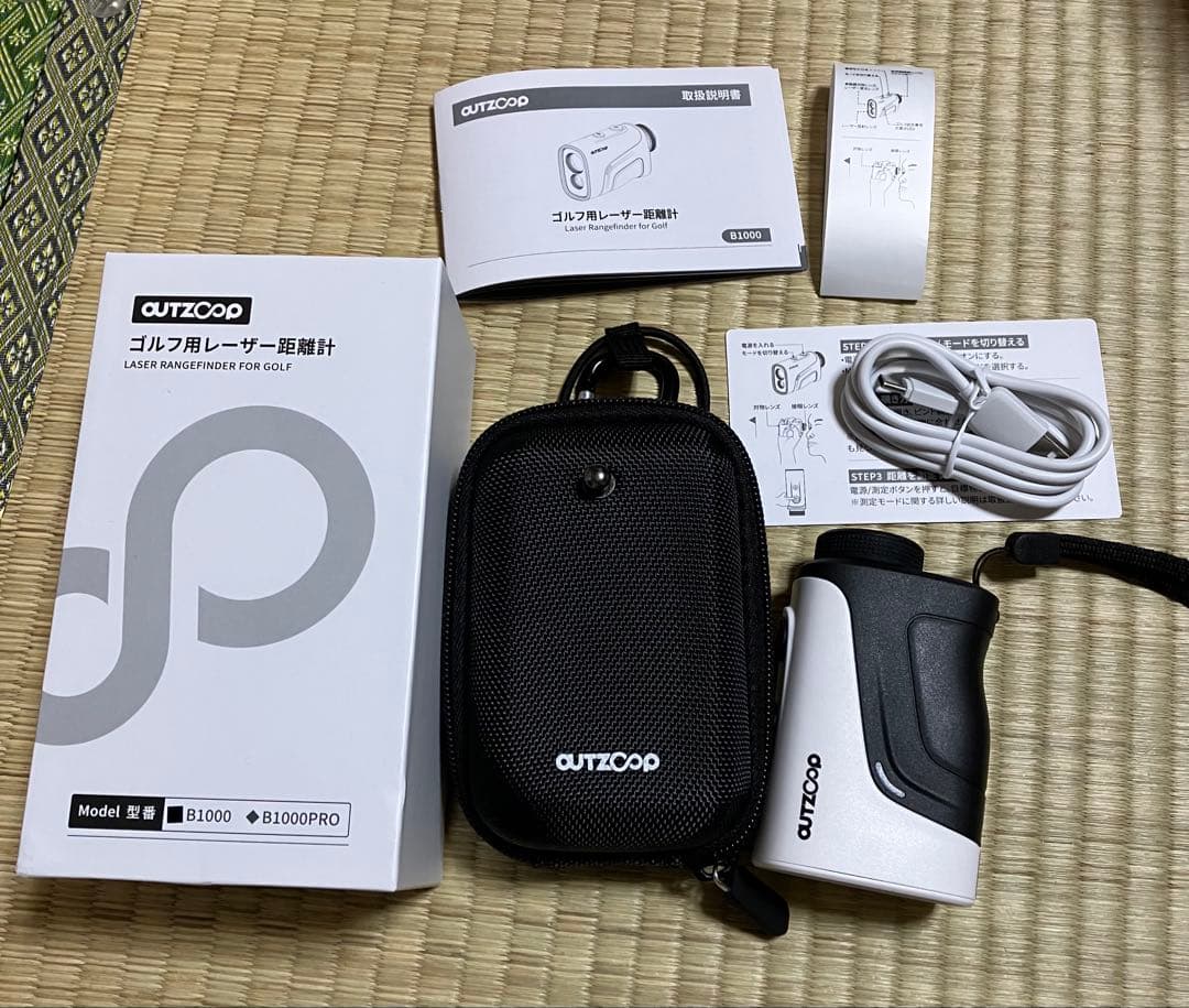 OUTZCOP ゴルフ用レーザー距離計 B1000PRO