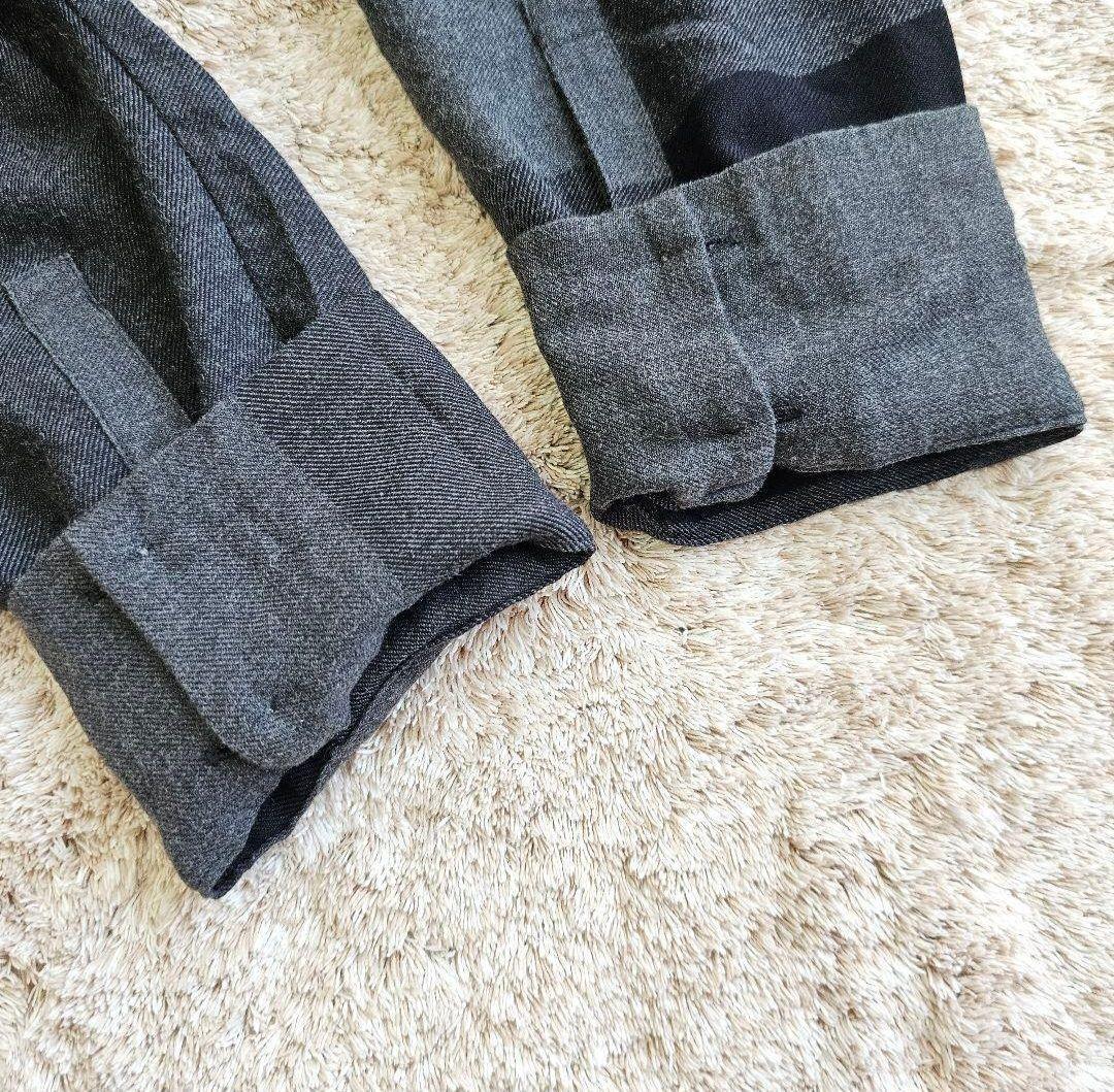 芽風 メフウ センソユニコ 襟 変形 ネルシャツ 素材 ロング ワンピース