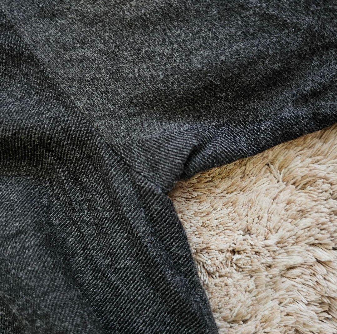 芽風 メフウ センソユニコ 襟 変形 ネルシャツ 素材 ロング ワンピース