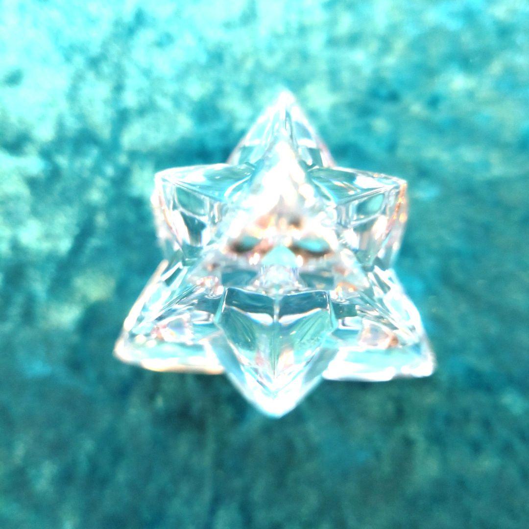 【勤労感謝特価・美品】「バカラ スノーウィーツリー」バカラの基本色クリアです