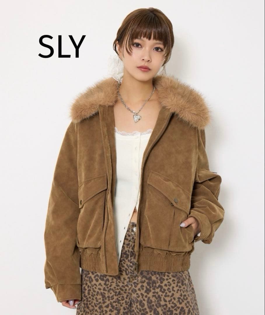 12⭐︎SLYWASHED PUFFERBZウォッシュド パッファーブルゾン