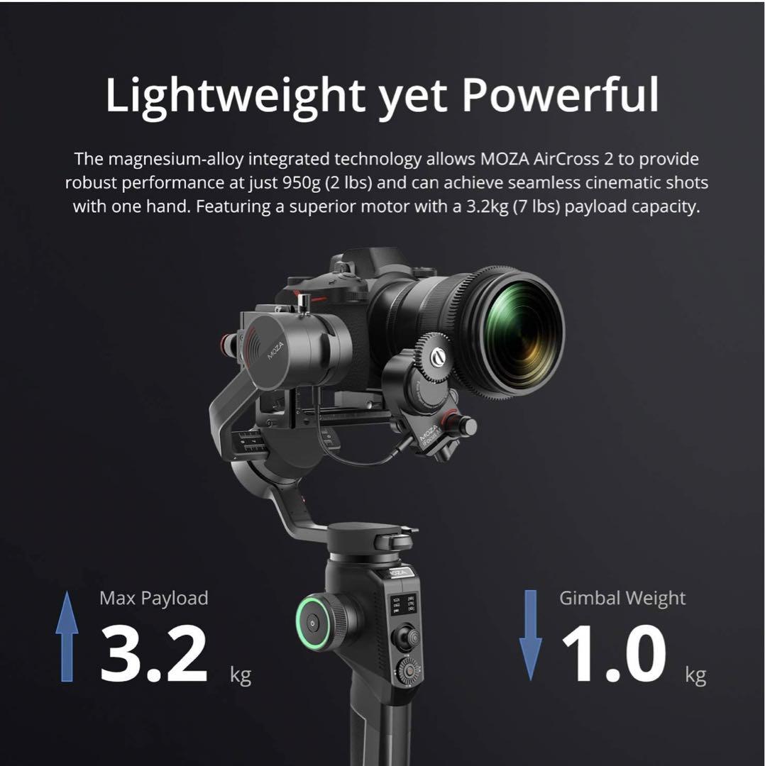 MOZA Aircross 2 スタビライザー ジンバル 専用 Arca