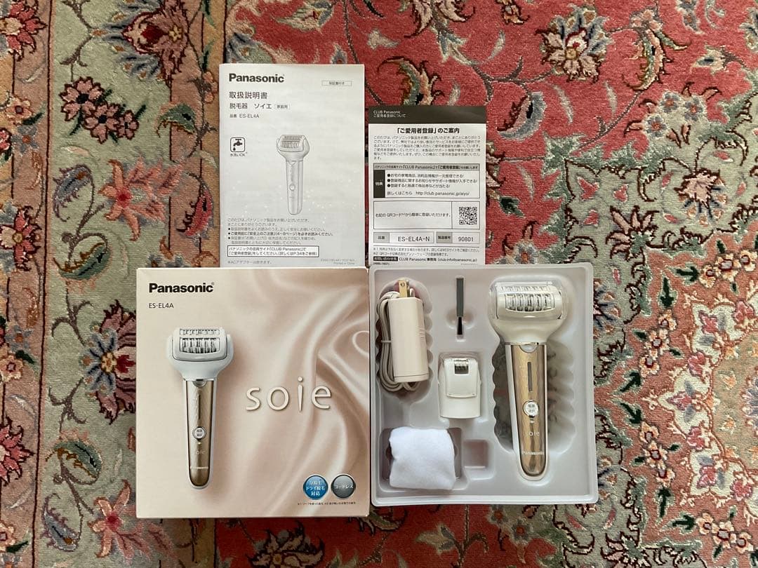 パナソニック 脱毛器 ソイエ ボディ用 ゴルドES-EL4A-N