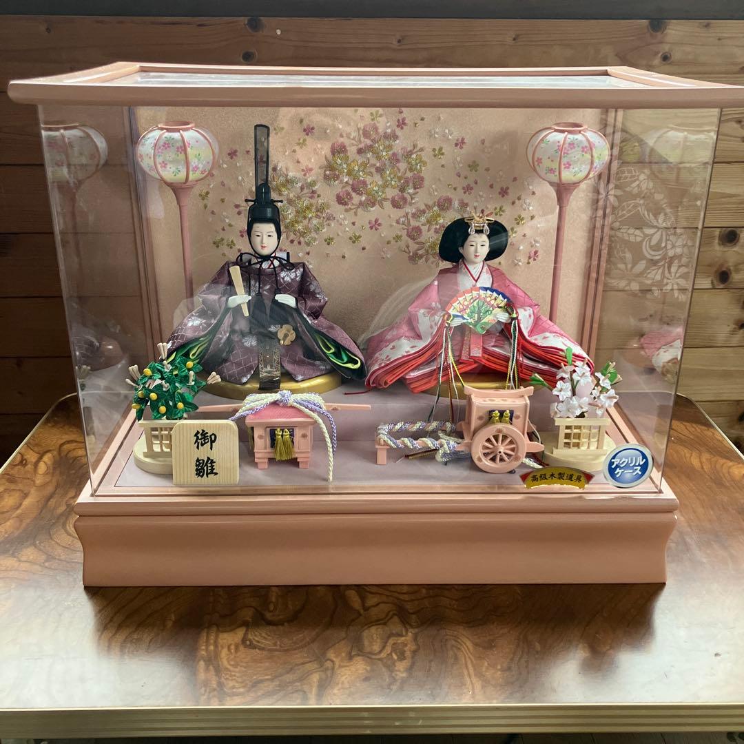 雛人形　ピンク