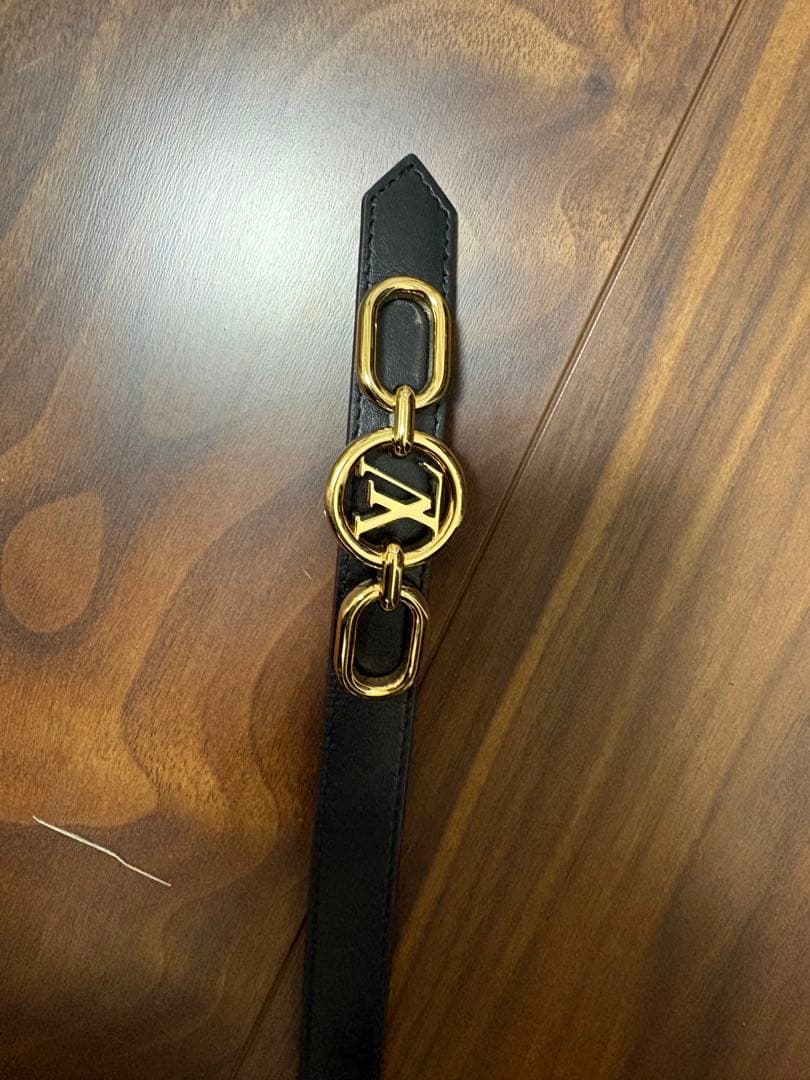 ルイヴィトンリバーシブルゴールド金具 ベルト