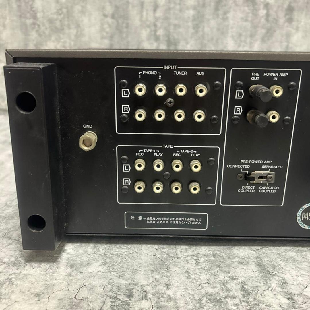 SANSUI プリメインアンプ AU-607 スピーカー出力確認済