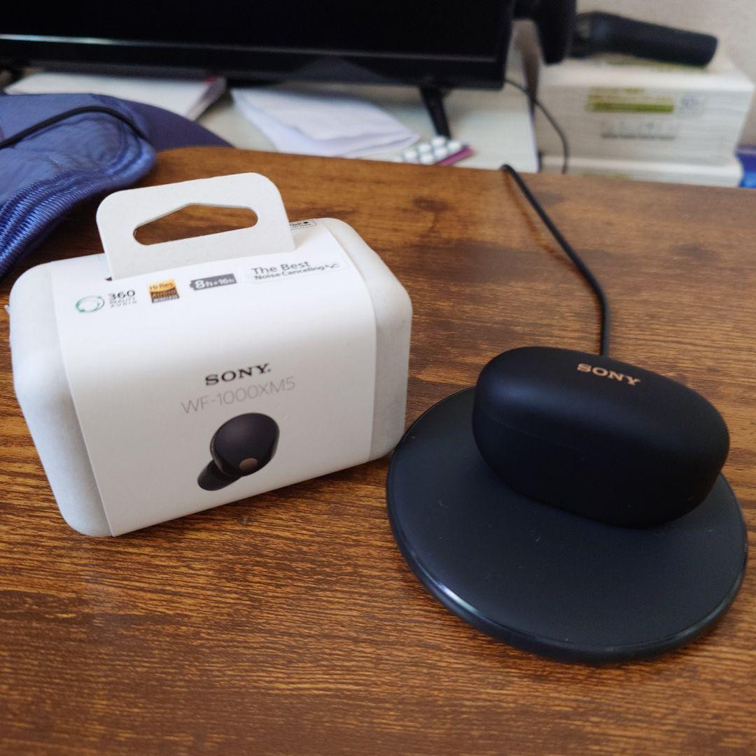 SONY WF-1000XM5 ワイヤレスイヤフォン +ankerの充電器付
