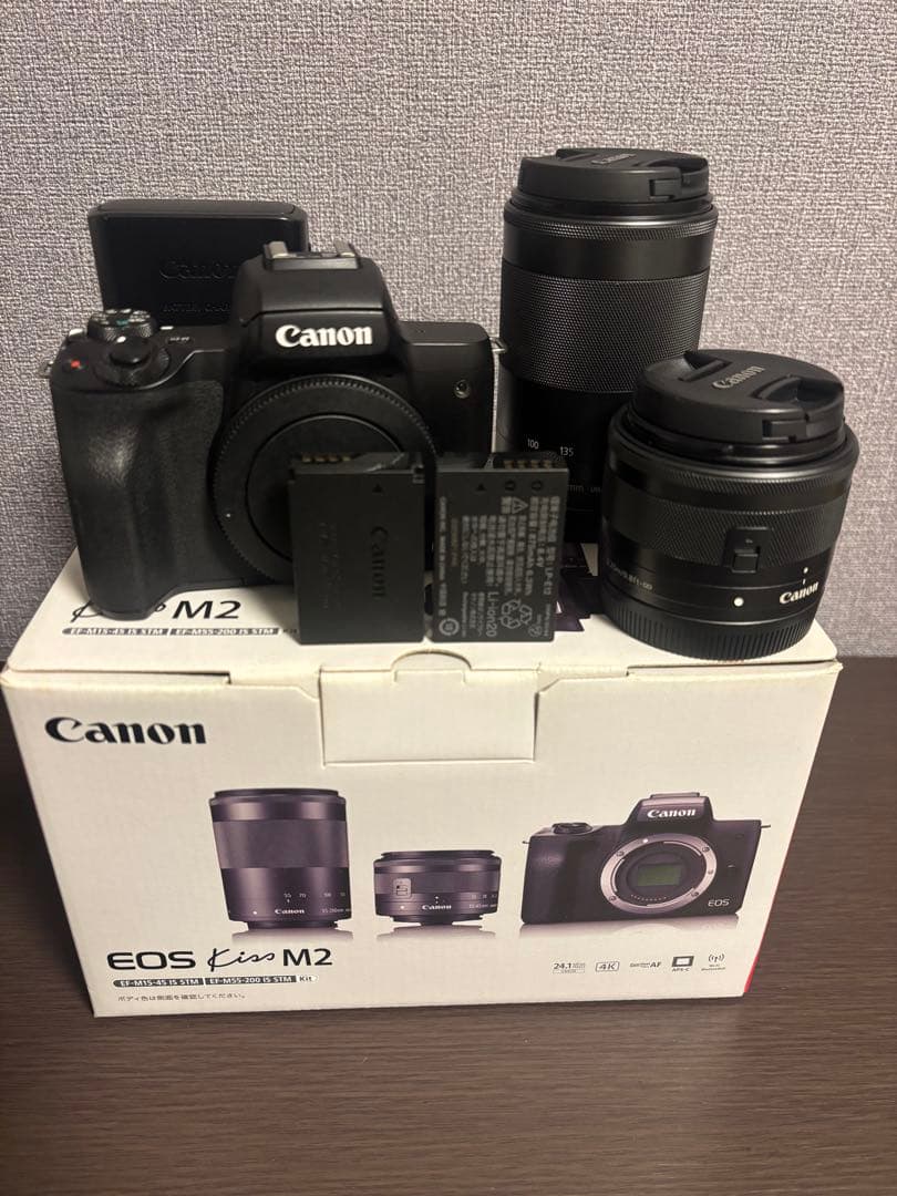 Canon EOS Kiss M2 ミラーレス一眼カメラ