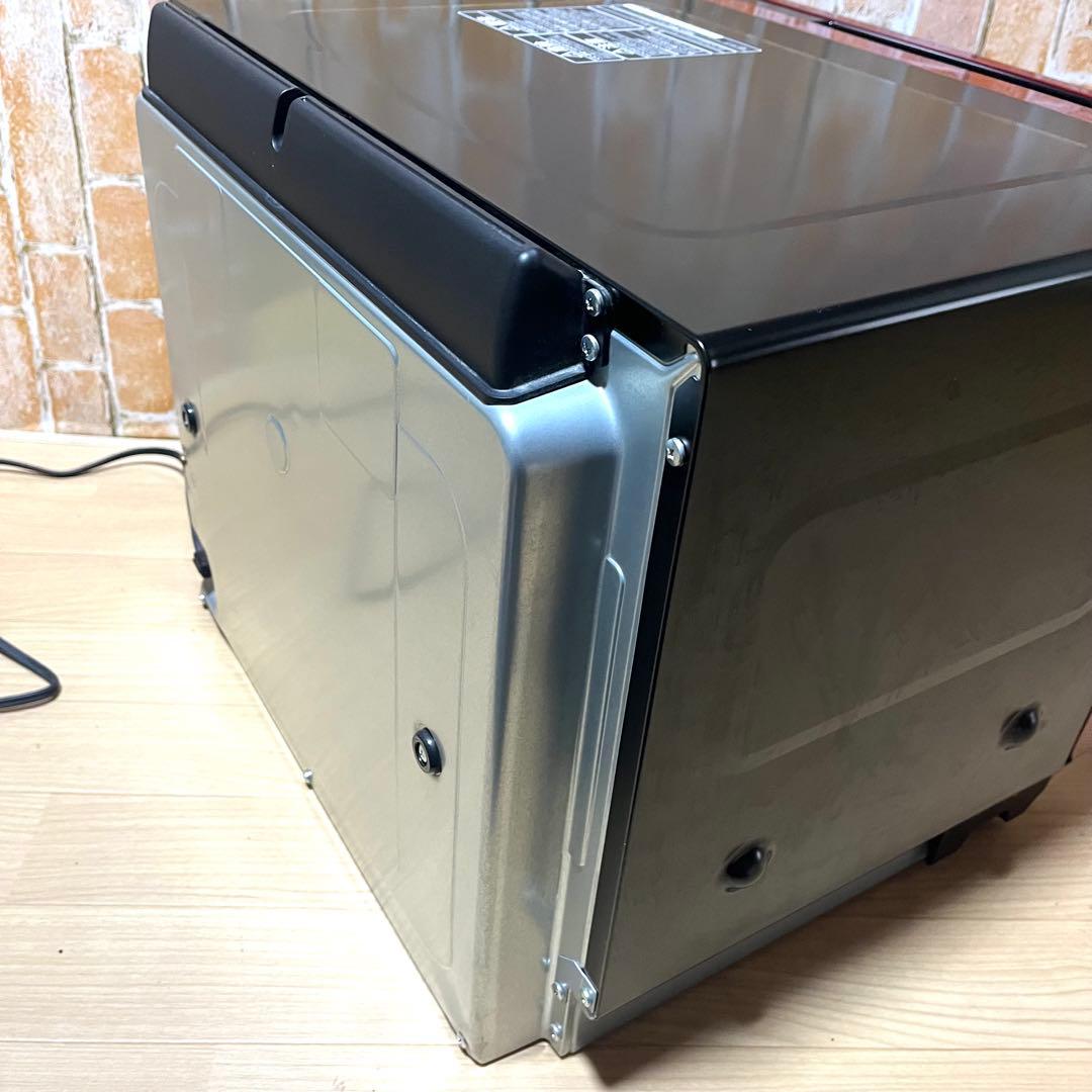 東芝 過熱水蒸気オーブンレンジ ER-RD3000(R) 石窯ドーム 30L