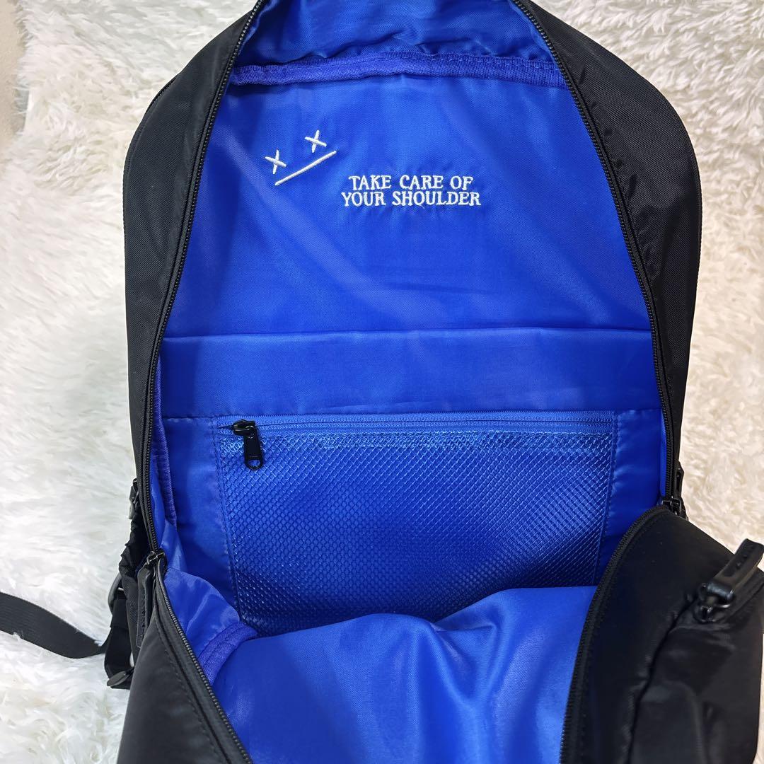 美品graniph グラニフ 無重力リュック デイバック 黒 ブラック リュック