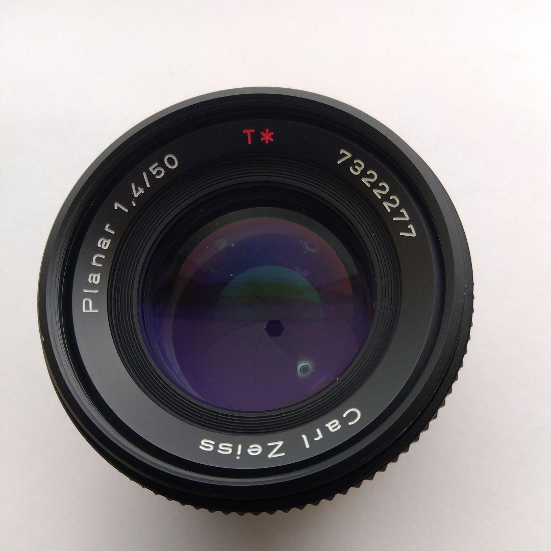 Carl Zeiss Planar 1.4/50レンズ 55ミリ Pフィルター