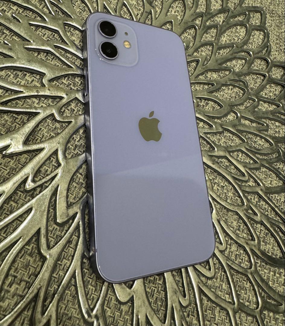 Apple iPhone 12本体 パープルSIMフリー