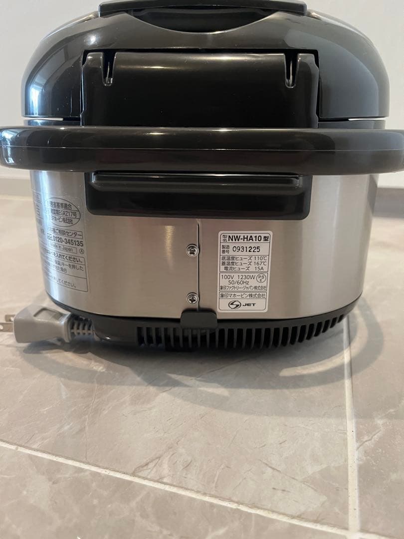 美品　2023年製　象印 多機能炊飯器 NW-HA10 シルバー