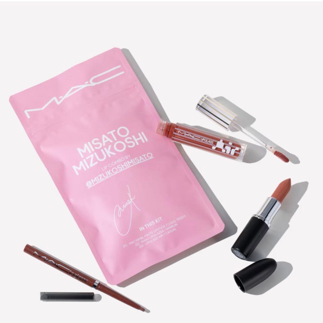 【新品】M·A·C × 水越みさと LIP COMBO 完売ピンク　限定コラボ